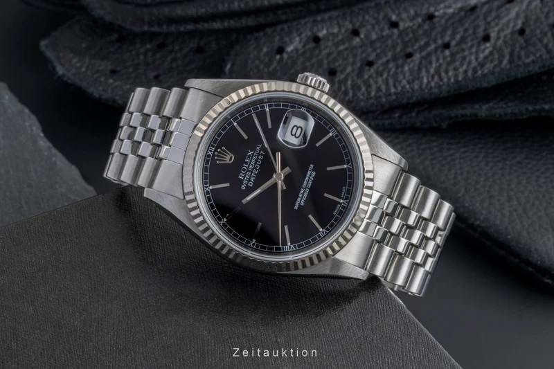 Rolex Datejust steel / white gold automatic men's watch 16234 [2506311]