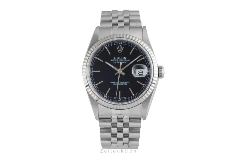 Rolex Datejust steel / white gold automatic men's watch 16234 [2506311]
