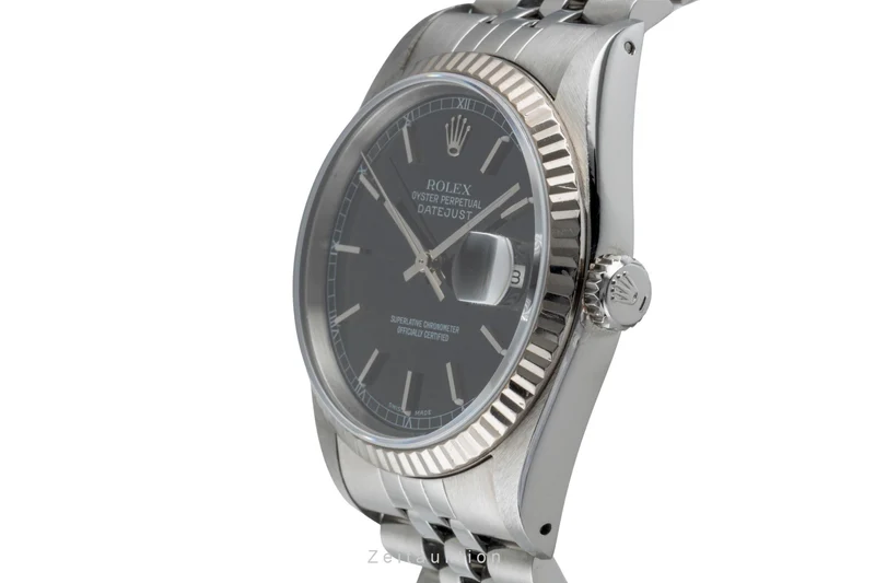 Rolex Datejust steel / white gold automatic men's watch 16234 [2506311]