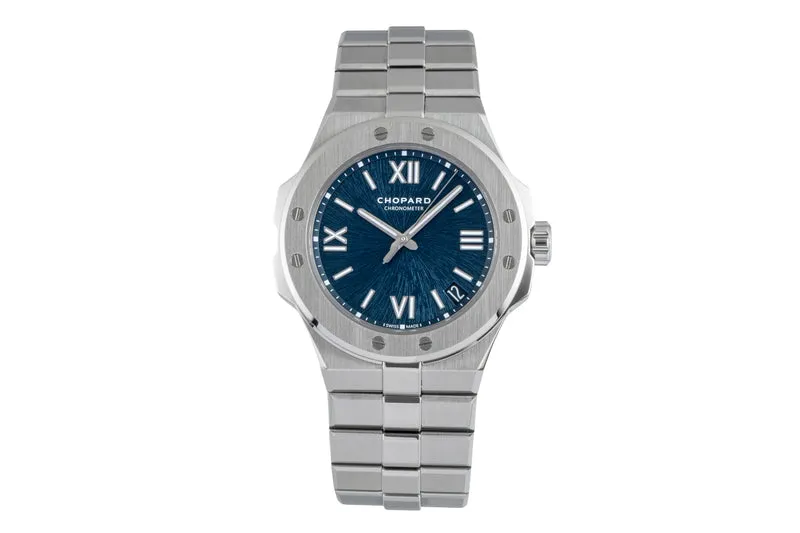Chopard Alpine Eagle steel automatic men's watch 298600-3001 LP: 15900EUR [2506148]