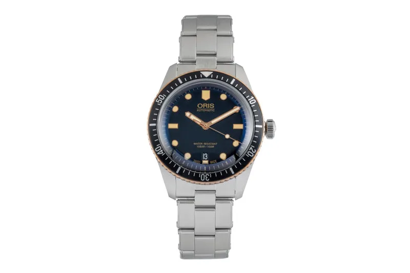 Oris Divers Sixty-Five steel / bronze automatic men's watch 01 733 7707 4354 LP: 2550EUR [2505990]