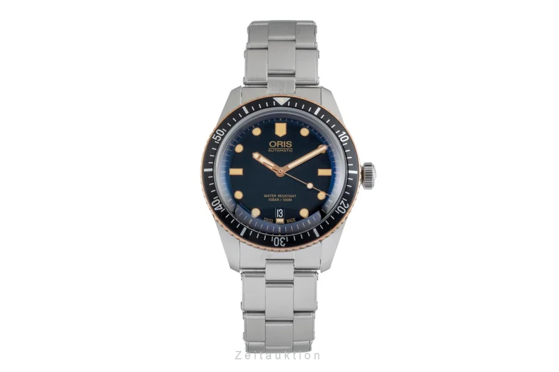 Oris Divers Sixty-Five steel / bronze automatic men's watch 01 733 7707 4354 LP: 2550EUR [2505990]