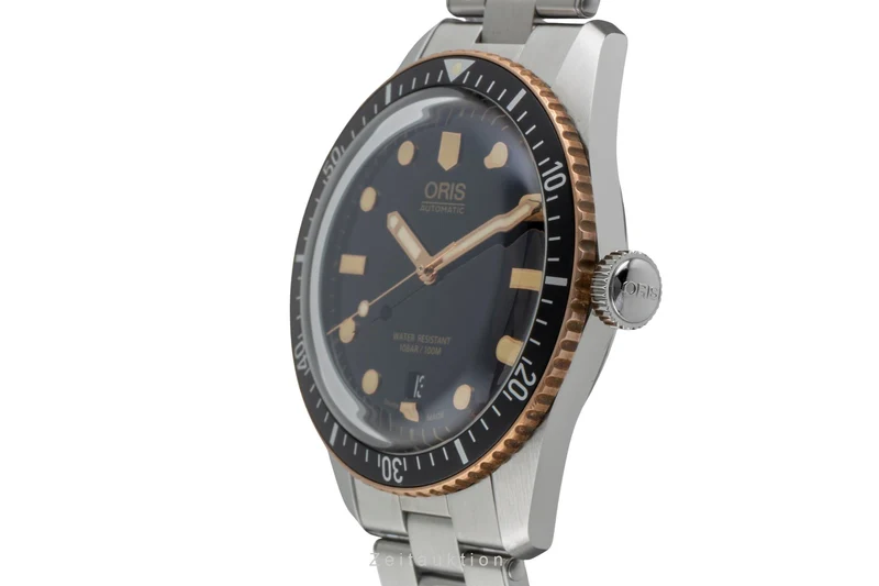 Oris Divers Sixty-Five steel / bronze automatic men's watch 01 733 7707 4354 LP: 2550EUR [2505990]
