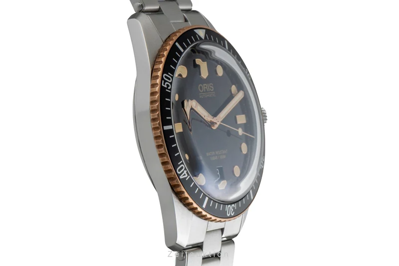 Oris Divers Sixty-Five steel / bronze automatic men's watch 01 733 7707 4354 LP: 2550EUR [2505990]
