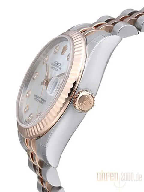 Rolex Datejust 31 Edelstahl Roségold 178271 Perlmutt DIA Jubile