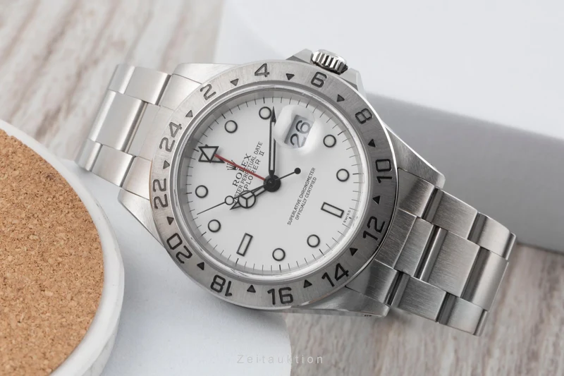 Rolex Explorer II steel automatic men's watch 16570 [2505622]