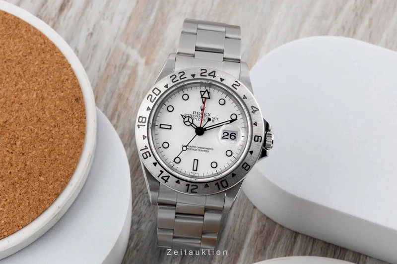 Rolex Explorer II steel automatic men's watch 16570 [2505622]