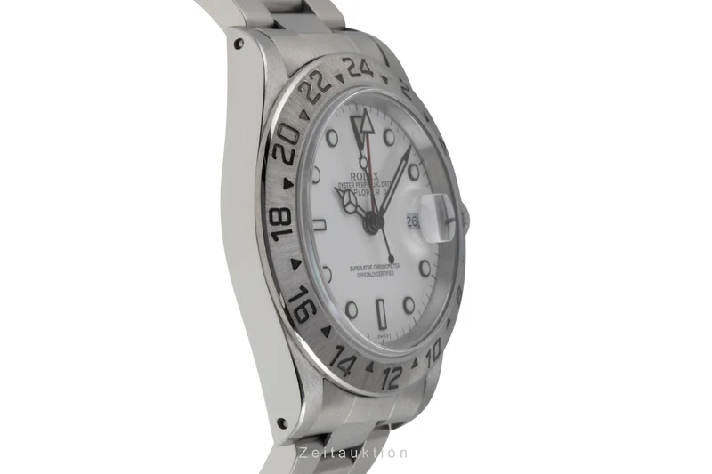 Rolex Explorer II steel automatic men's watch 16570 [2505622]