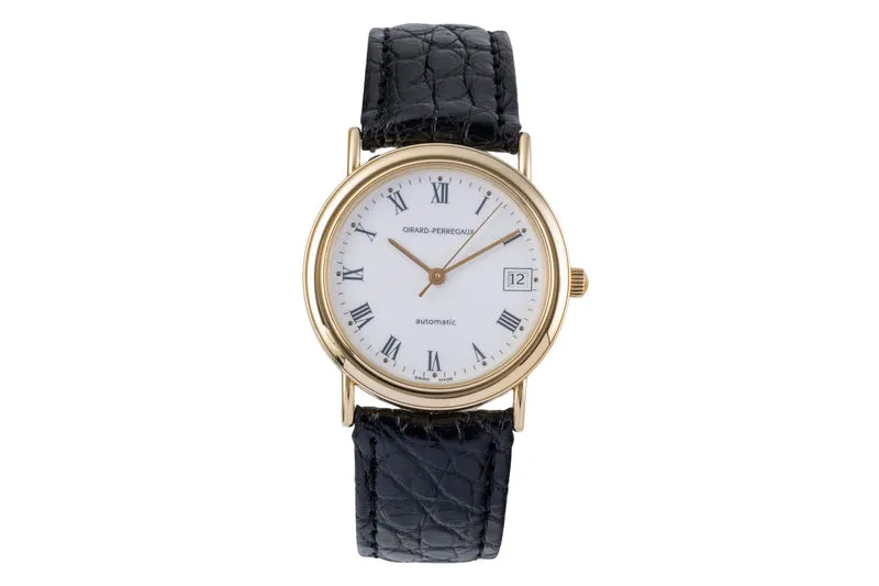 Girard Perregaux Classic Elegance 18 ct gold automatic men's watch 47990-51-741B LP: 22600EUR [2506348]