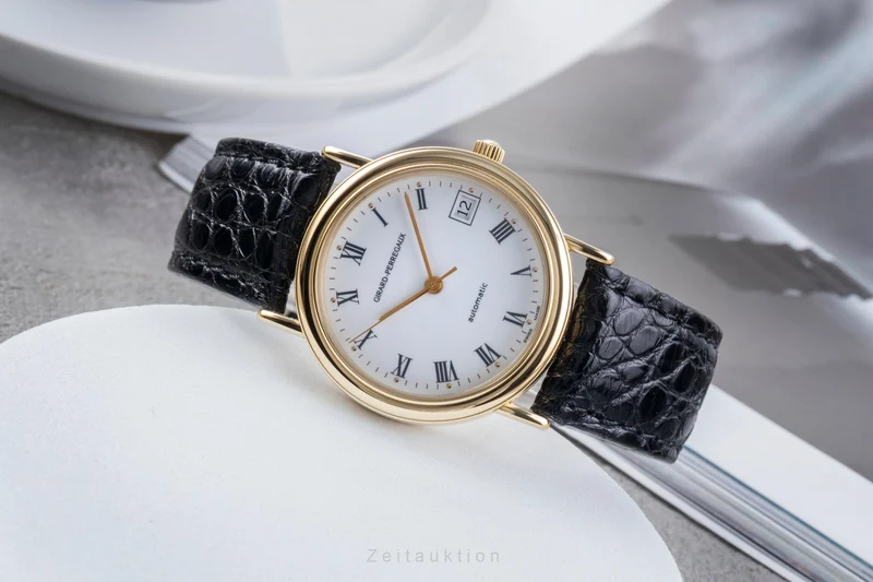 Girard Perregaux Classic Elegance 18 ct gold automatic men's watch 47990-51-741B LP: 22600EUR [2506348]