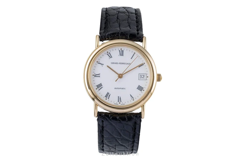 Girard Perregaux Classic Elegance 18 ct gold automatic men's watch 47990-51-741B LP: 22600EUR [2506348]
