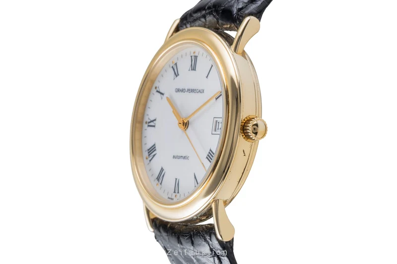Girard Perregaux Classic Elegance 18 ct gold automatic men's watch 47990-51-741B LP: 22600EUR [2506348]