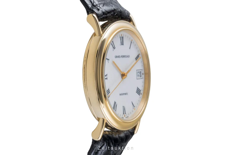 Girard Perregaux Classic Elegance 18 ct gold automatic men's watch 47990-51-741B LP: 22600EUR [2506348]