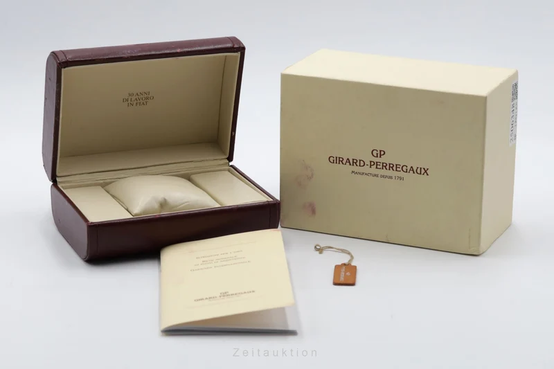 Girard Perregaux Classic Elegance 18 ct gold automatic men's watch 47990-51-741B LP: 22600EUR [2506348]