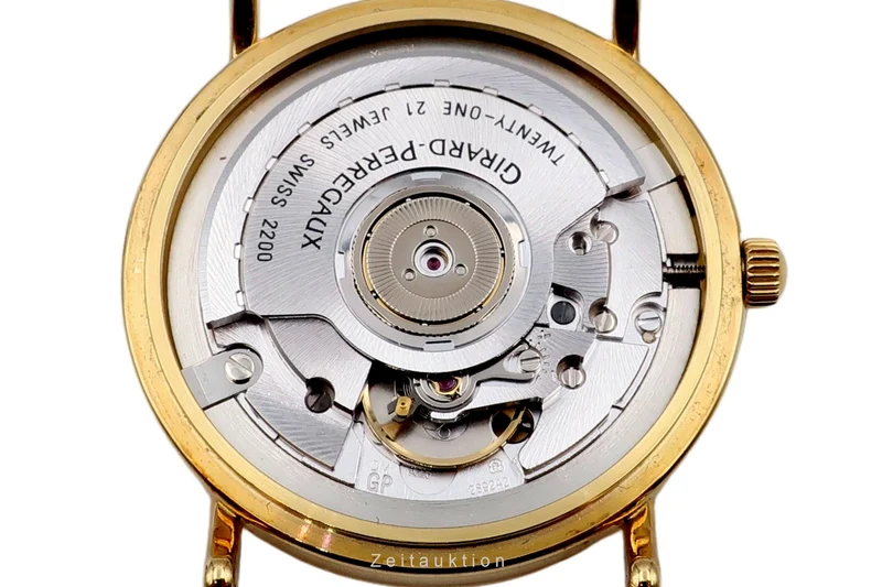 Girard Perregaux Classic Elegance 18 ct gold automatic men's watch 47990-51-741B LP: 22600EUR [2506348]