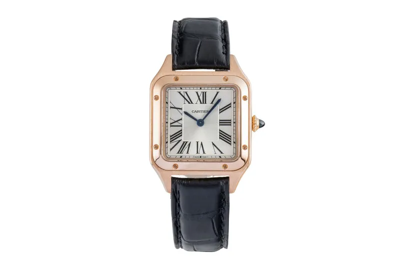 Cartier Santos Dumont 18 ct red gold quartz women's watch WGSA0022 LP: 12500EUR [2506316]