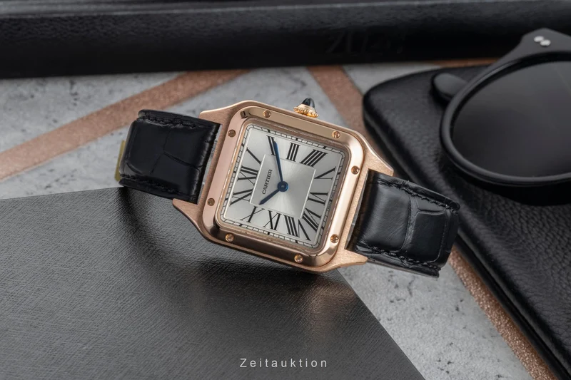 Cartier Santos Dumont 18 ct red gold quartz women's watch WGSA0022 LP: 12500EUR [2506316]