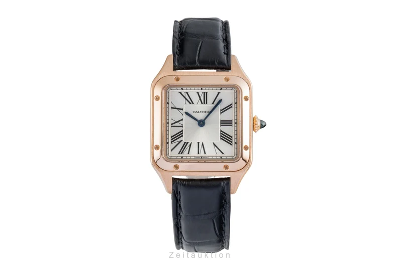 Cartier Santos Dumont 18 ct red gold quartz women's watch WGSA0022 LP: 12500EUR [2506316]