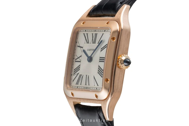 Cartier Santos Dumont 18 ct red gold quartz women's watch WGSA0022 LP: 12500EUR [2506316]