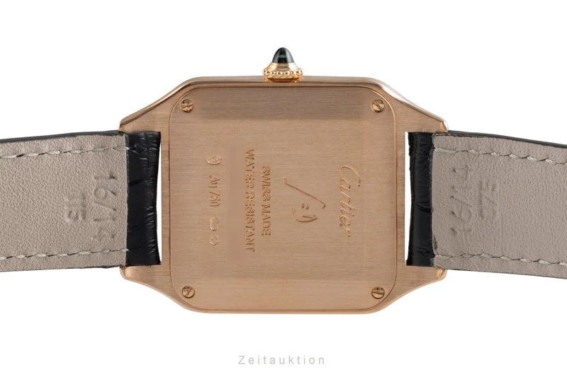 Cartier Santos Dumont 18 ct red gold quartz women's watch WGSA0022 LP: 12500EUR [2506316]