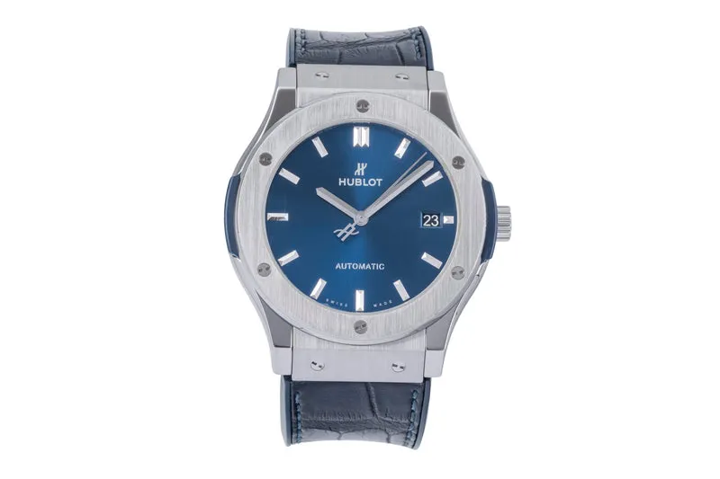 Hublot Classic Fusion titanium automatic men's watch 511.NX.7170.LR LP: 8200EUR [2506045]