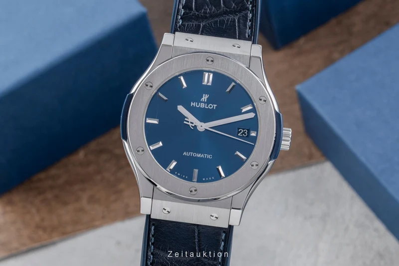 Hublot Classic Fusion titanium automatic men's watch 511.NX.7170.LR LP: 8200EUR [2506045]