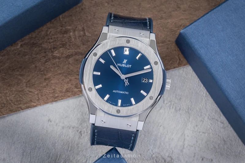 Hublot Classic Fusion titanium automatic men's watch 511.NX.7170.LR LP: 8200EUR [2506045]