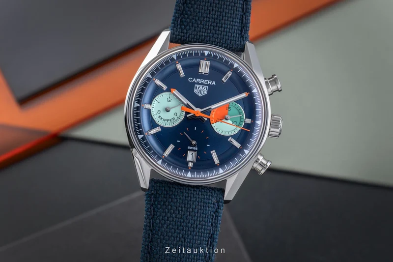 Tag Heuer Carrera chronograph steel automatic men's watch CBS2213.FN6002 LP: 7150EUR [2506409]