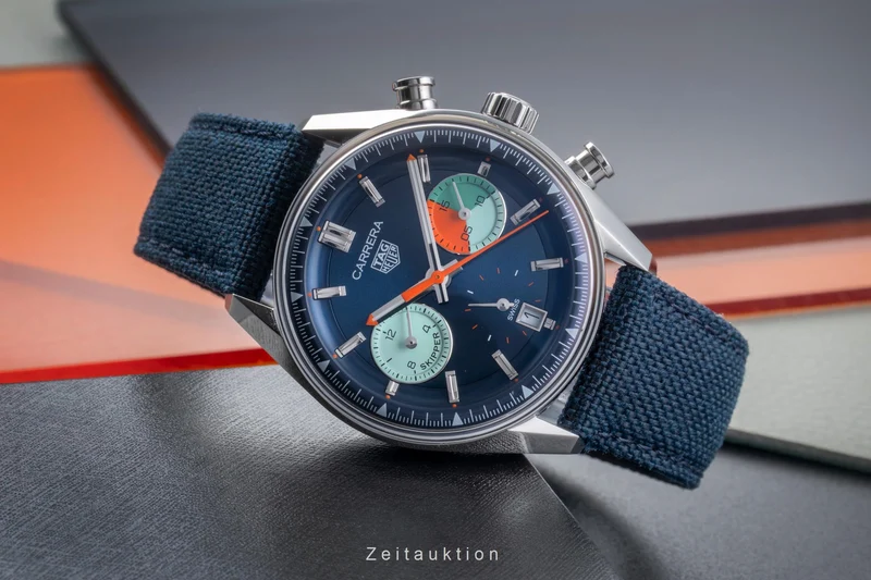 Tag Heuer Carrera chronograph steel automatic men's watch CBS2213.FN6002 LP: 7150EUR [2506409]