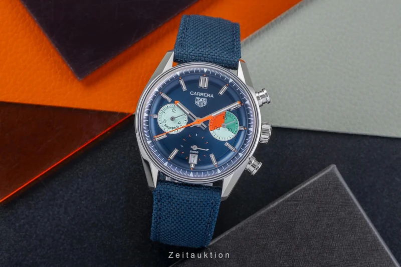 Tag Heuer Carrera chronograph steel automatic men's watch CBS2213.FN6002 LP: 7150EUR [2506409]