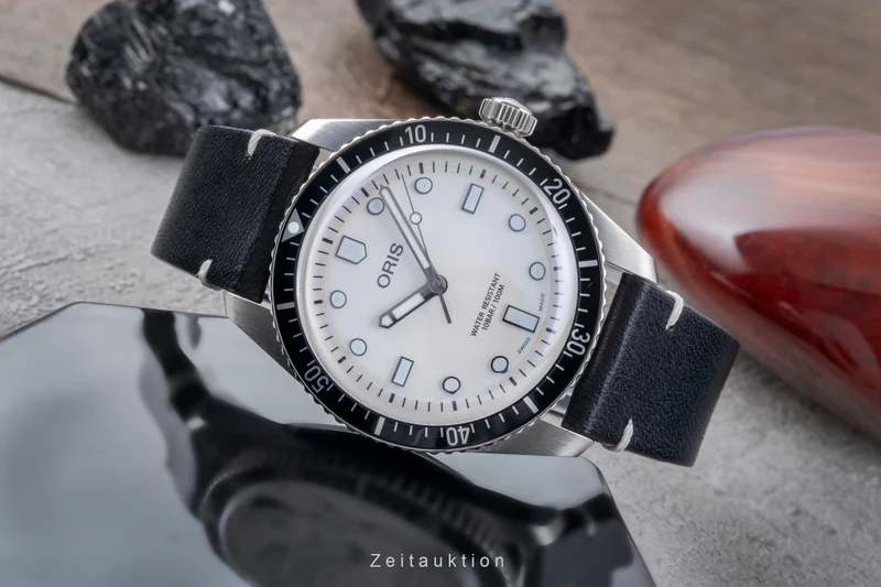 Oris Divers Sixty-Five steel automatic men's watch 01 733 7707 4051 OSC-DUS-Set LP: 2100EUR [2505981]
