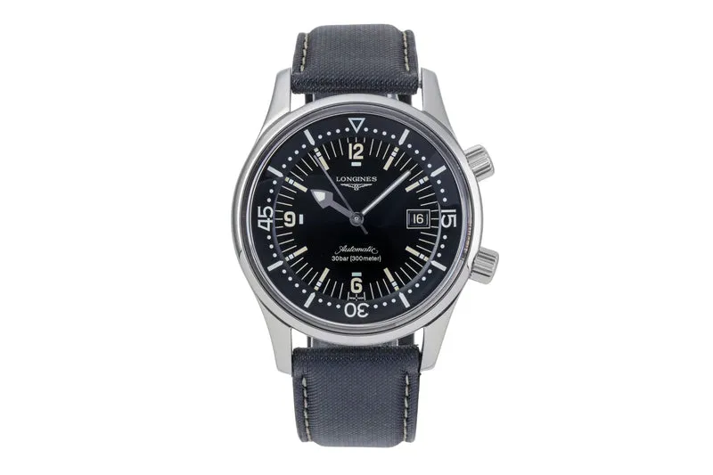 Longines Legend Diver steel automatic men's watch L3.674.4.50.0 LP: 2550EUR [2506128]