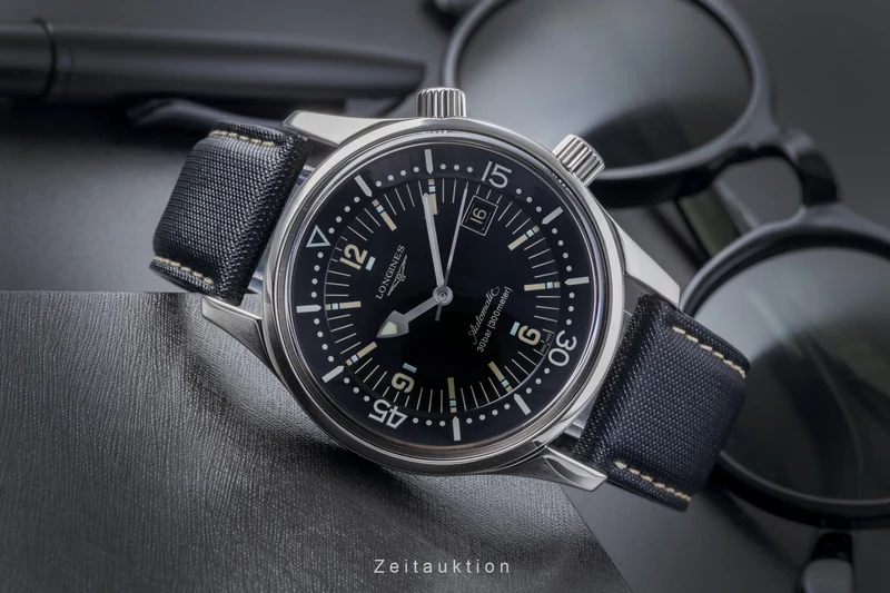 Longines Legend Diver steel automatic men's watch L3.674.4.50.0 LP: 2550EUR [2506128]