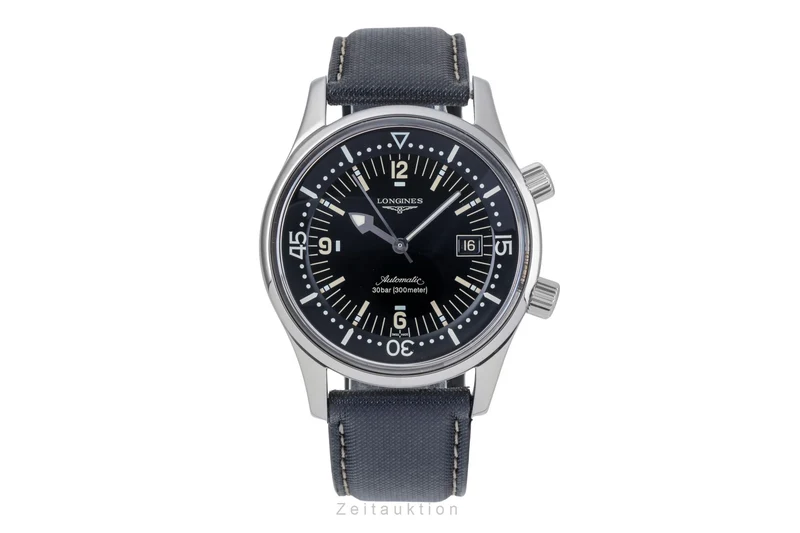 Longines Legend Diver steel automatic men's watch L3.674.4.50.0 LP: 2550EUR [2506128]