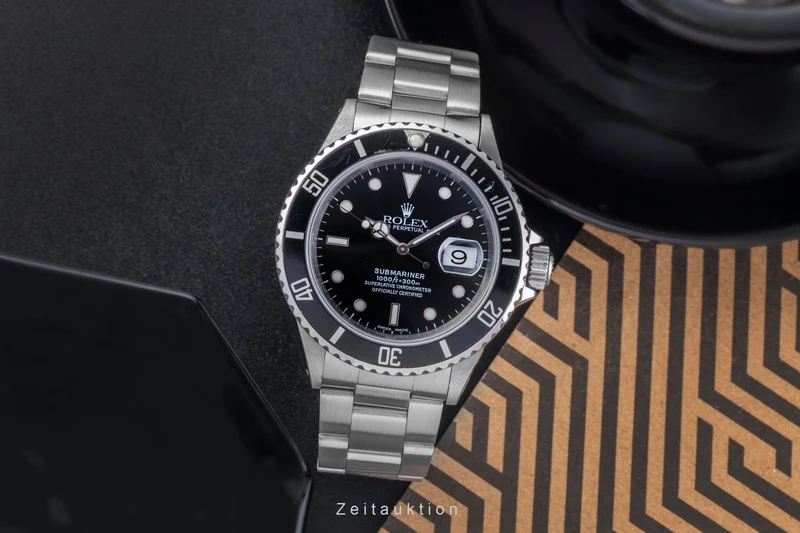Rolex Submariner steel automatic men's watch 16610 [2505580]