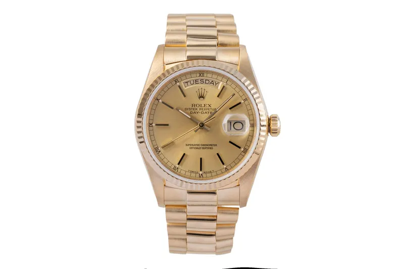 Rolex Day-Date 18 ct gold automatic men's watch 18038 [2506494]