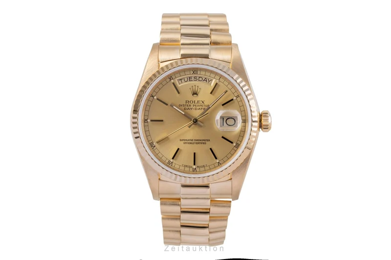 Rolex Day-Date 18 ct gold automatic men's watch 18038 [2506494]