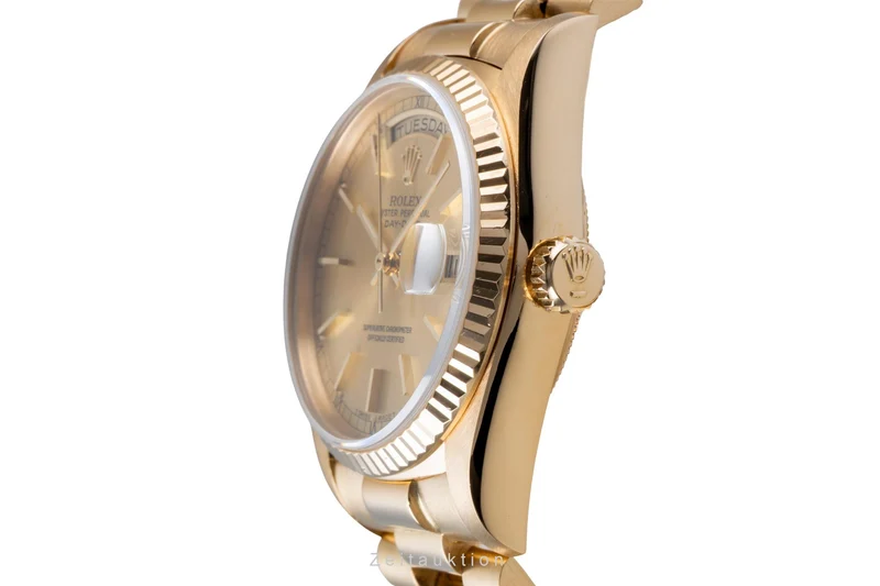 Rolex Day-Date 18 ct gold automatic men's watch 18038 [2506494]