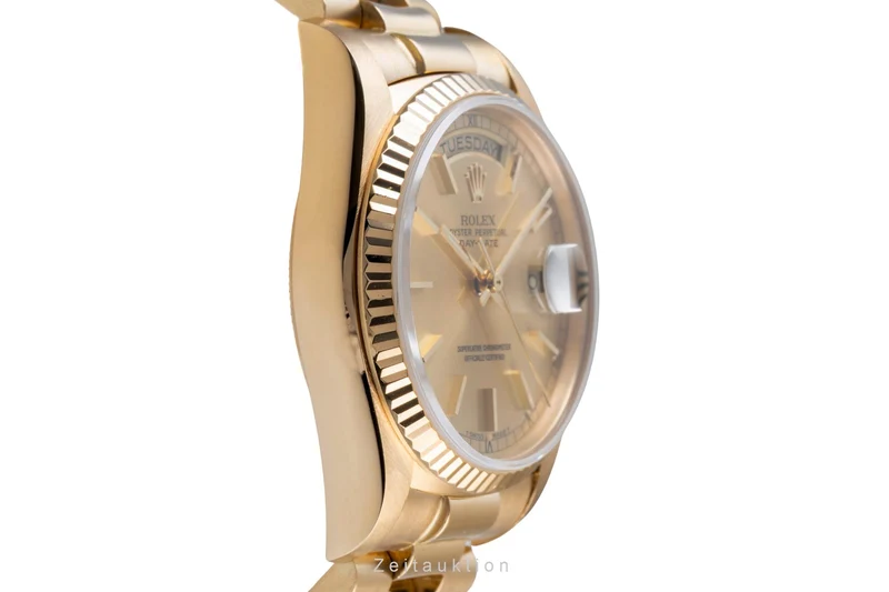 Rolex Day-Date 18 ct gold automatic men's watch 18038 [2506494]