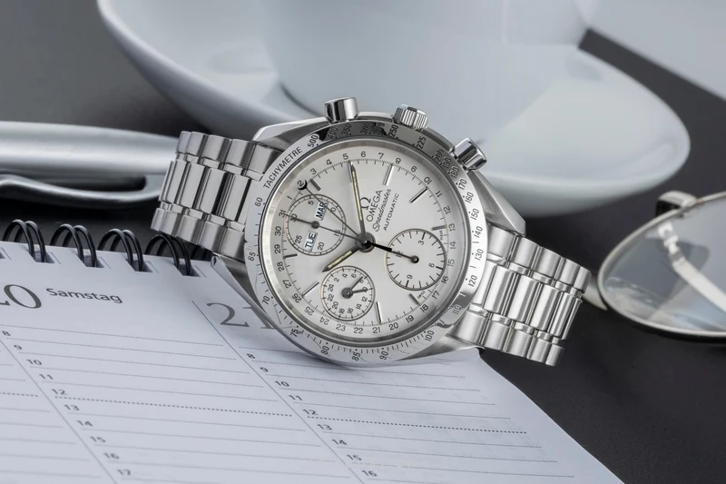 Omega Speedmaster chronograph steel automatic men's watch 3521.30.00 [2506022]
