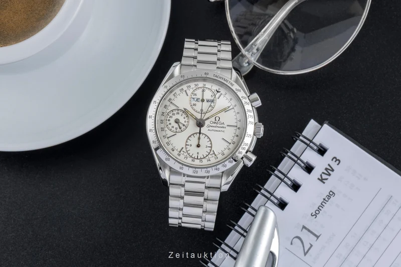 Omega Speedmaster chronograph steel automatic men's watch 3521.30.00 [2506022]