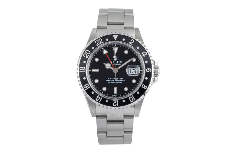 Rolex GMT-Master steel automatic men's watch 16700 [2506324]