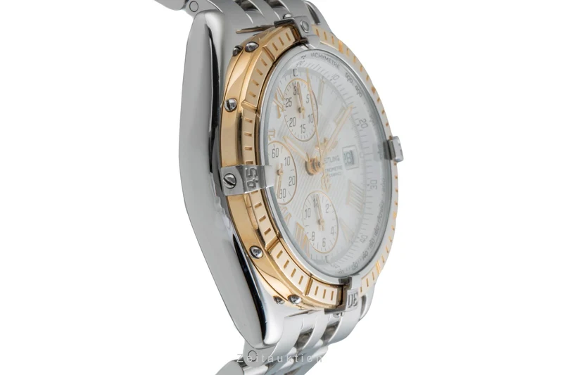 Breitling Crosswind chronograph steel / gold automatic men's watch D13355 [2505676]