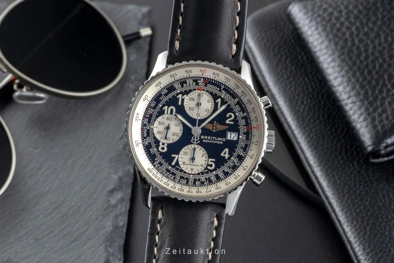 Breitling Old Navitimer chronograph steel automatic men's watch A13322 [2505796]