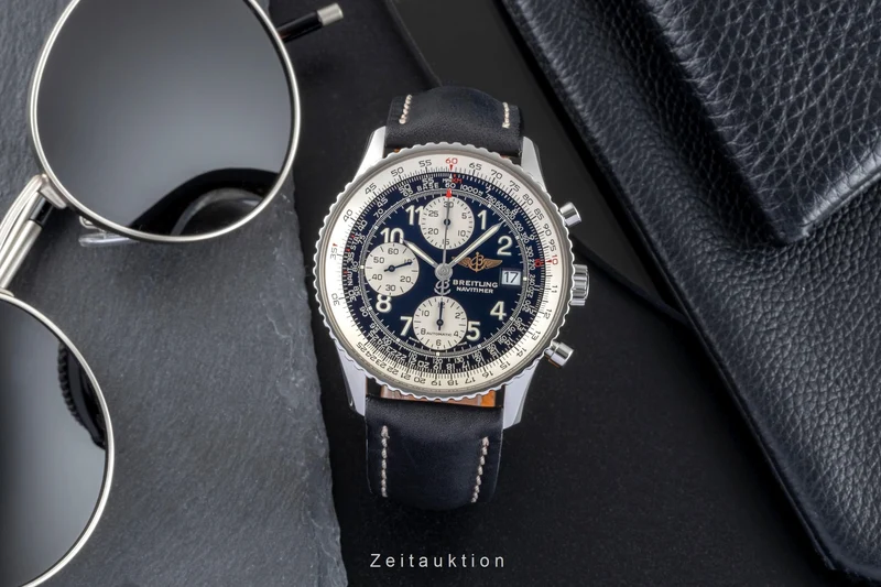 Breitling Old Navitimer chronograph steel automatic men's watch A13322 [2505796]