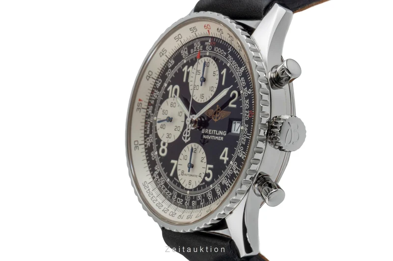Breitling Old Navitimer chronograph steel automatic men's watch A13322 [2505796]