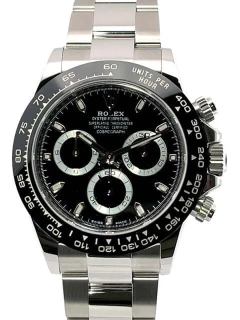 Rolex Daytona Edelstahl 116500LN Schwarz