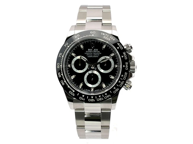 Rolex Daytona Edelstahl 116500LN Schwarz