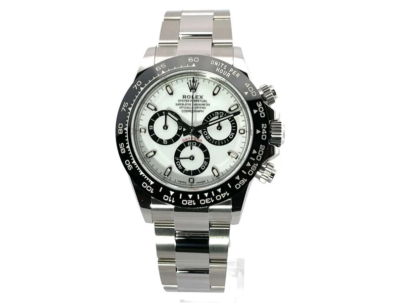 Rolex Daytona Edelstahl 116500LN Weiß
