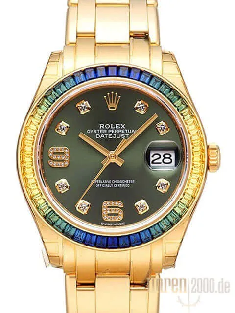 Rolex Pearlmaster 39 Ref. 86348 SABLV Olive DIA